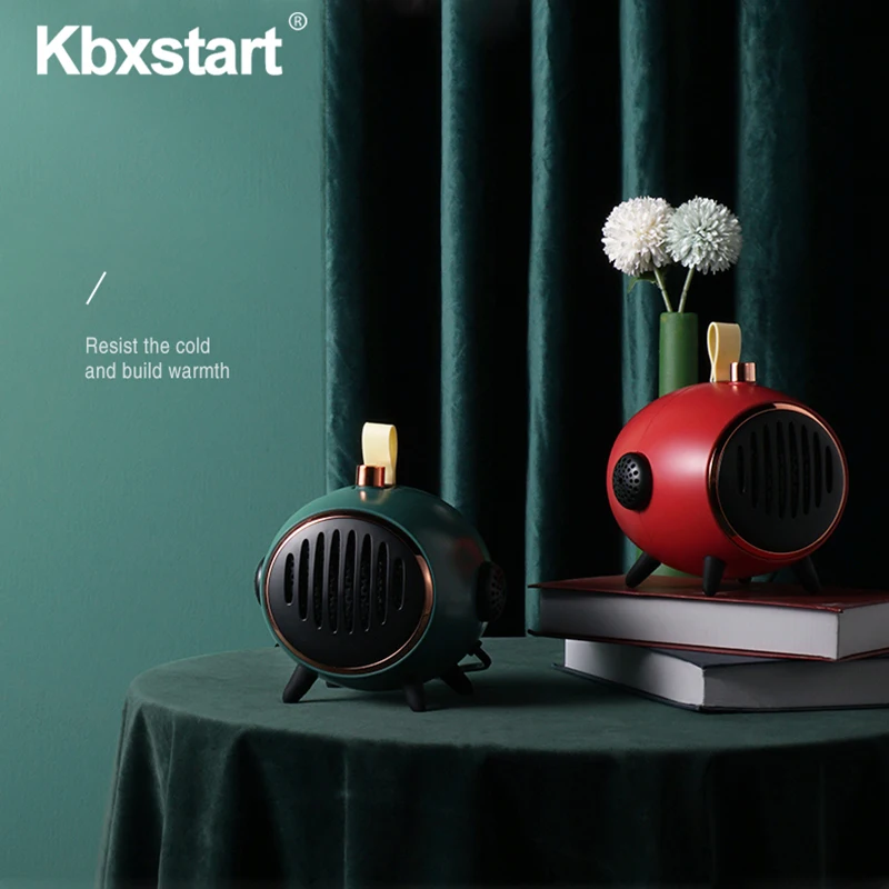 

Портативный Миниатюрный Электрический обогреватель для дома с вентилятором, 200 Вт, миниатюрный маломощный малошумный аппарат для подогрев...