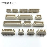 10pcslot xh 2 54 mm spacing vertical smd connector 2p3p4p5p6p7p8p socket 2 54mm 23456 pin pitch connector