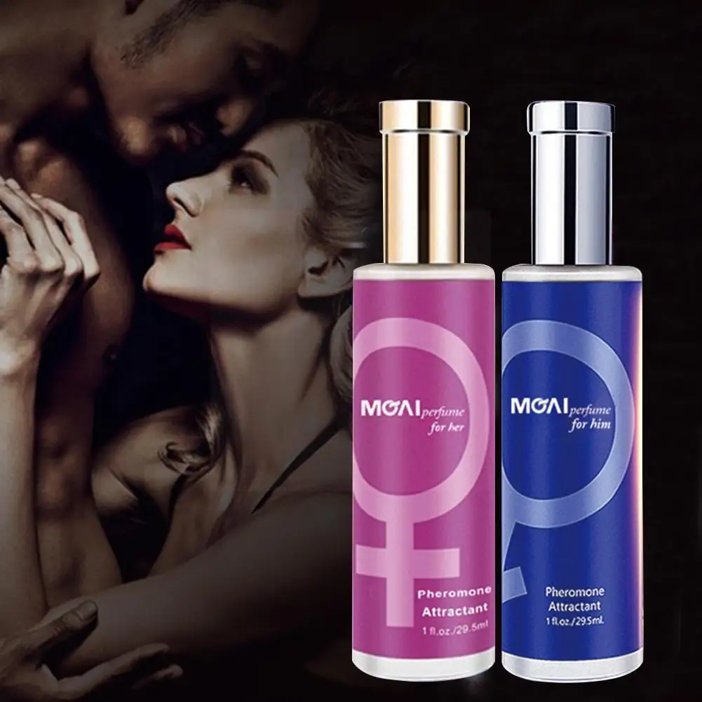 

New 29.5ml Pheromone Aphrodisiac Woman Orgasm Body Spray Flirt Attract Girl Scented Water For Men Lubricant V3s7