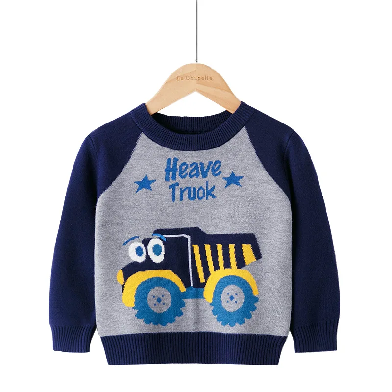 Детские вязаные свитера 2020 зимние пуловеры детская одежда повседневная для