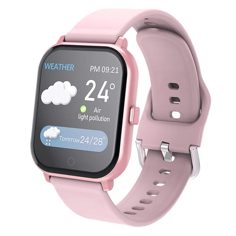 Смарт часы T55 фитнес браслет напоминание о погоде и вызовах спортивные с