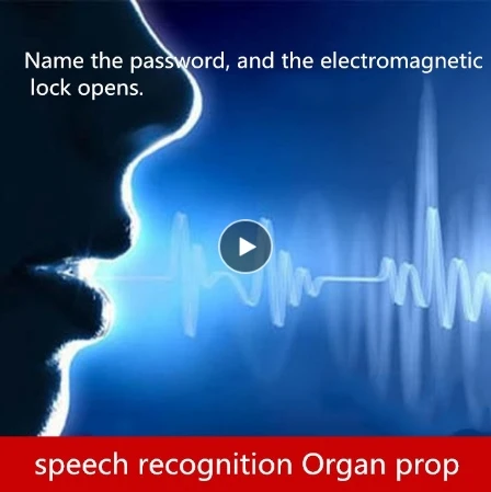 Реальная жизнь игры реквизит для побега из комнаты Смарт голосовой интеллект