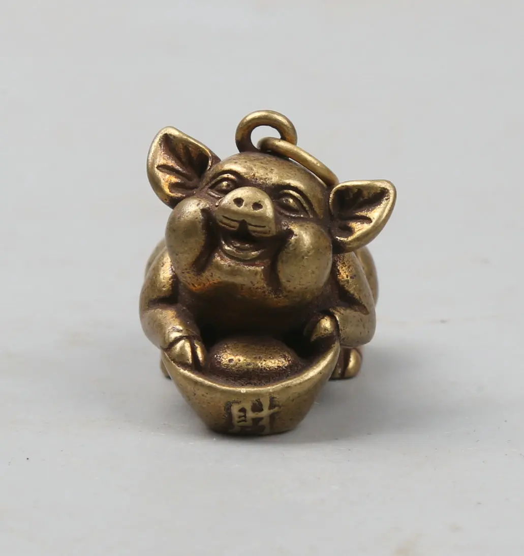 31 мм/1 2 &quotКоллекция Curio редкая китайская маленькая бронзовая Изысканная Милая