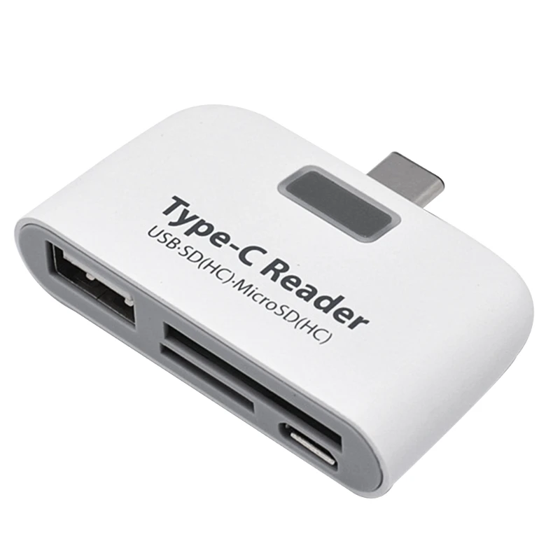 Кардридер H7JA USB 3.1 Type C быстрое 2 0 адаптер для карт SD / microSD TF | Компьютеры и офис