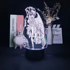 Детская лампа, 3D DEVILMAN, crybaby светодиодный ная иллюзия, аниме, Ночной светильник с управлением через приложение, атмосферный декор, крутой подарок на день рождения