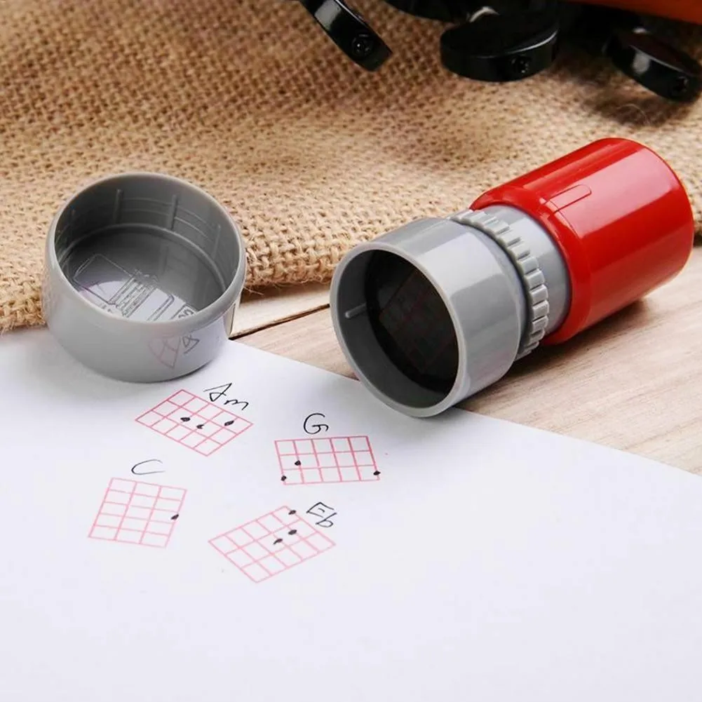 Аксессуары для гитары печать штамп классические аккорды 3*6 5 см наборы начинающих