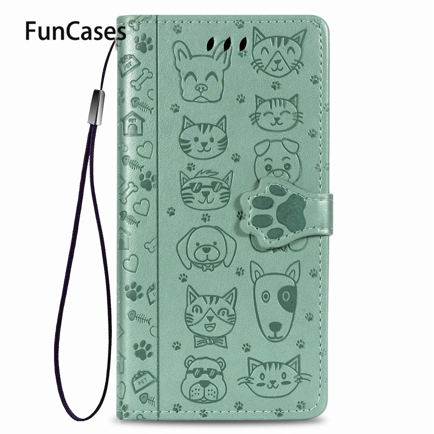 Чехлы для мобильных телефонов Samsung Note 10 мультяшный Чехол книжка из искусственной