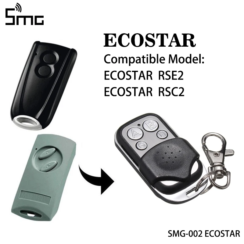 Совместимый ECOSTAR RSE2 RSC2 пульт дистанционного управления открывалка для гаражных