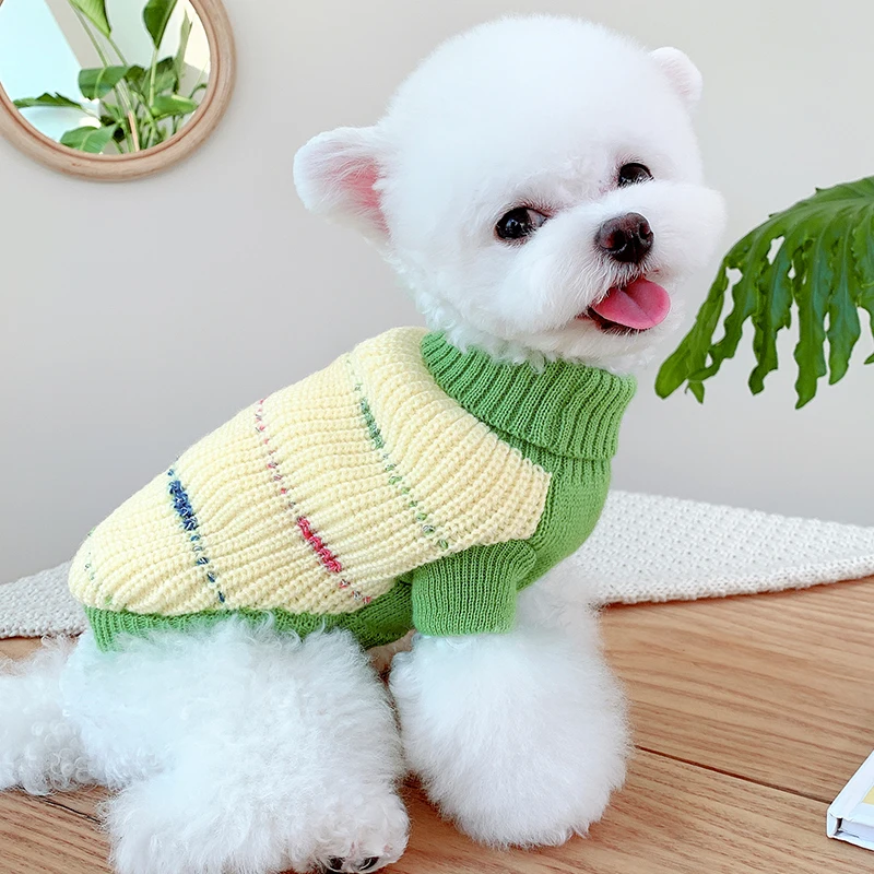 

Dog Sweaters for Small Dogs Pet Coats Cat Sweater Dog Clothes Chihuahua Bichon Dachshund Night Reflective Clothes