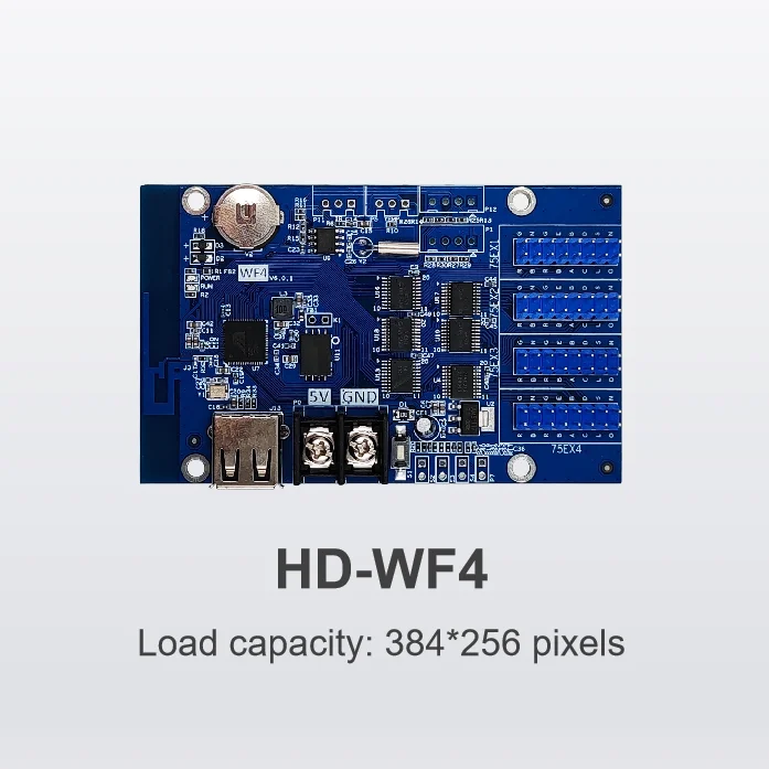 HD-WF4 Hub75B порты маленький Графический светодиодный контроллер умная Настройка