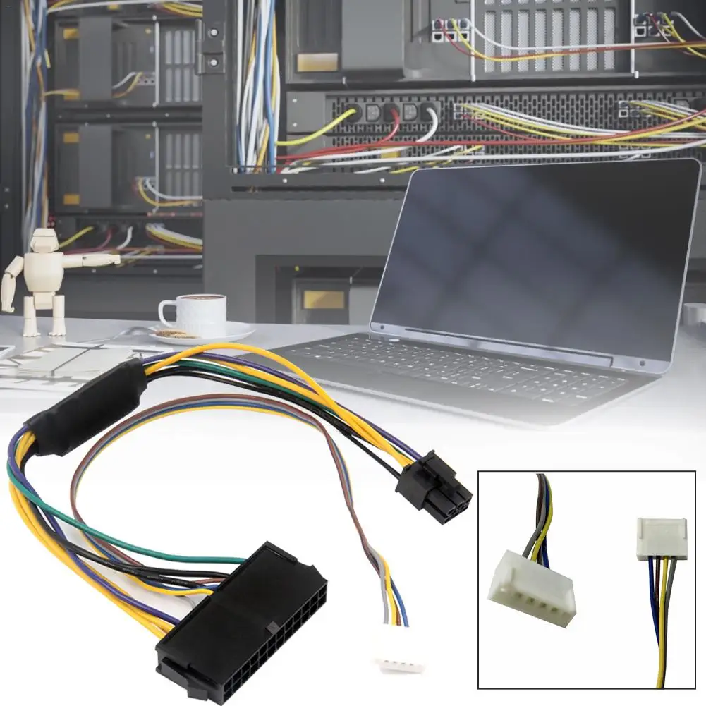 

Portable 24Pin To 6Pin Mainboard Server Power Supply Cable Computer Lightweight Motherboard Durable Adapter Line For HP Elite