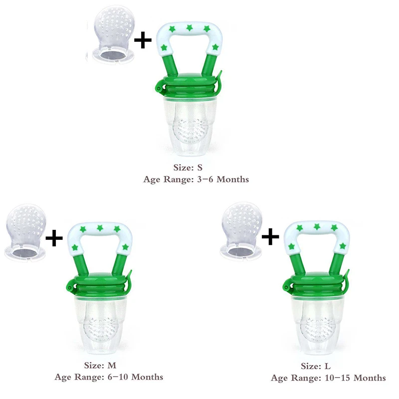 3 шт./компл. безопасная силиконовая соска для детской еды | Мать и ребенок