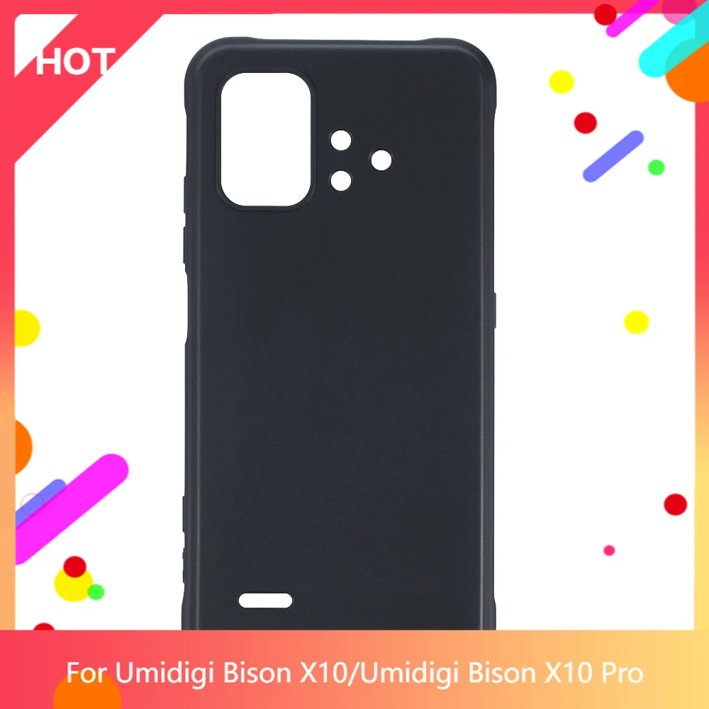 

Bison X10 Case Matte Soft Silicone TPU Back Cover For Umidigi Bison X10 Pro Phone Case Slim shockproof