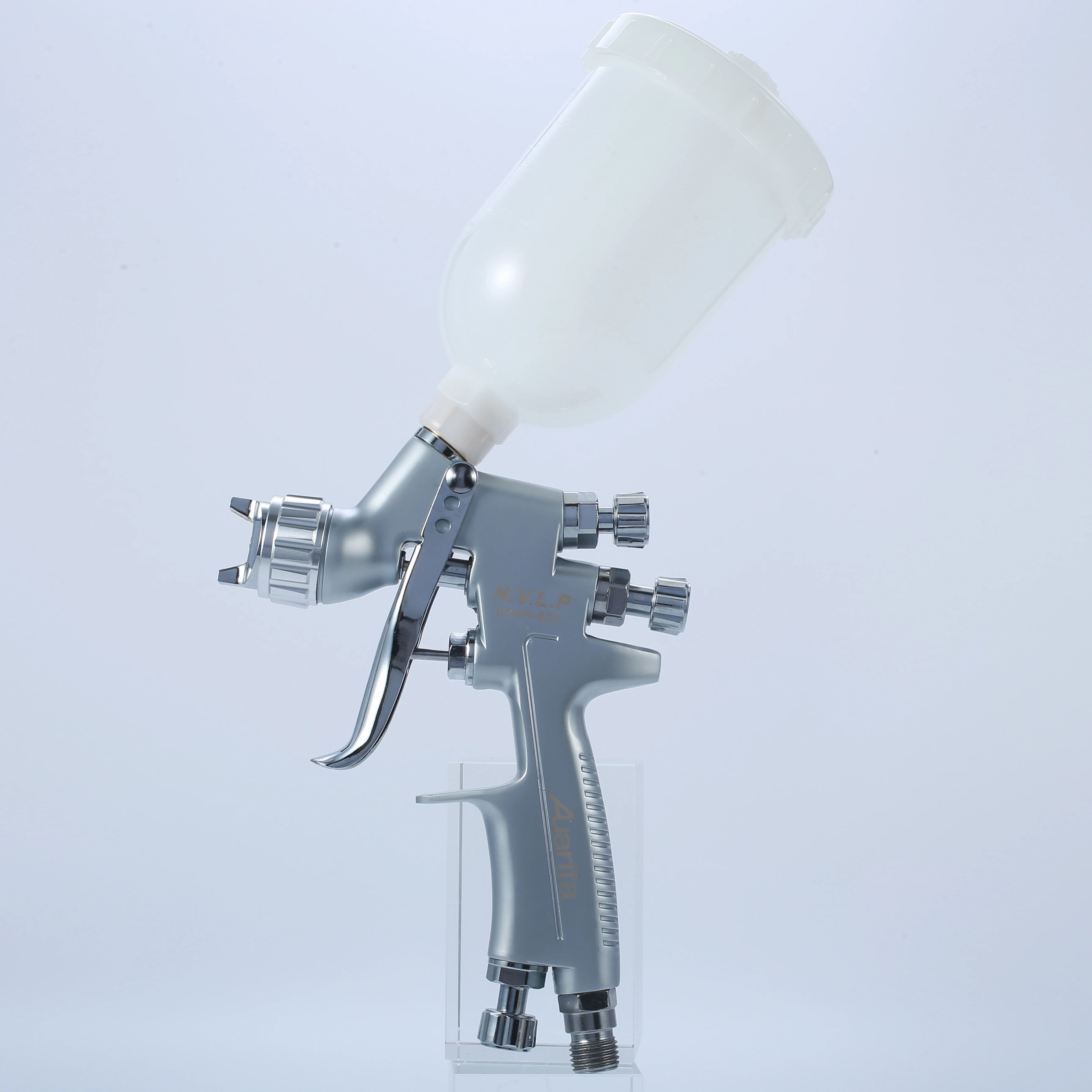 

Professional Auarita H921 mini spray gun 1.0MM Nozzle Mini Air Paint Spray Gun Airbrush HVLP Spray Gun for Painting