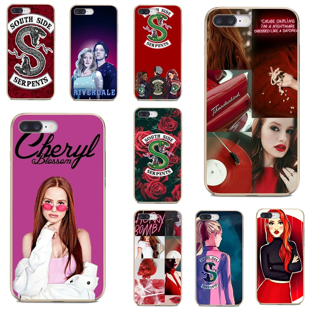 Мягкие чехлы tv-riverdale-cheryl-blossom для Xiaomi poco X3 nfc F2 Pro M3 Mi 5X 6X Max Mix 1 2 2S 3 Mi5 Mi6 Mi3 Mi4 - купить по