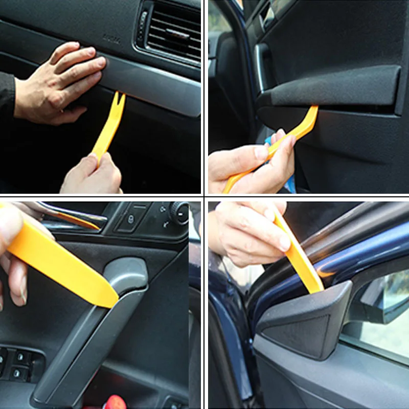 Инструмент для разборки интерьера автомобиля 4 дверных панели платформа