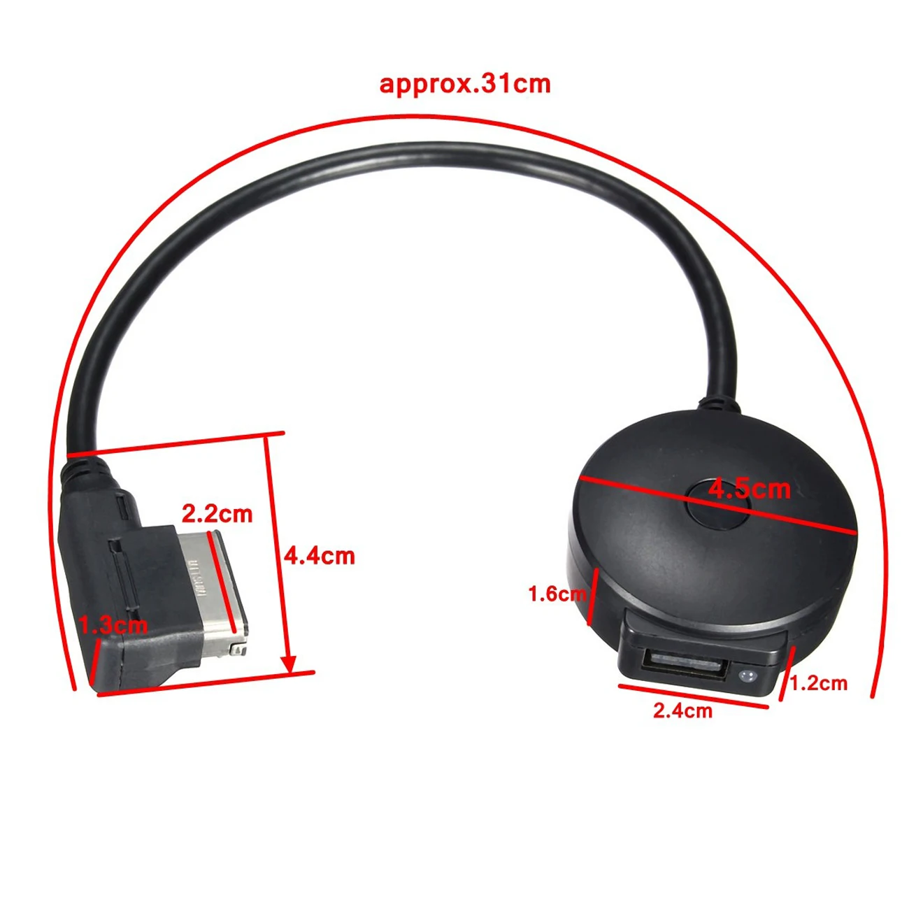 Подходит для Audi m3g Mi Bluetooth аудио кабель подходит Q5 A5 A7 S5 Q7 A6L A8L A4L + USB