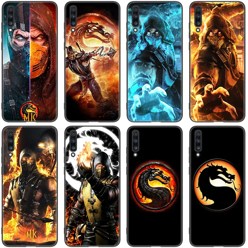 

Mortal Kombat Case For Samsung Galaxy A01 Core A03S A10 A20E A21 A30 A40 A42 A82 A90 A6 A7 A9 A8 Plus 2018 A5 2017 Black Cover