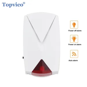 Беспроводной детектор выключениявключения питания Topvico, 220 В переменного тока, сигнализация при отключении короткого замыкания, тестовый датчик, домашняя сигнализация подстанции