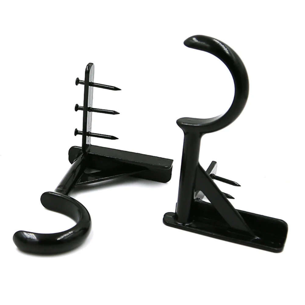 1 пара Шторы стержень подхват для штор кронштейн штамповки ненужных аксессуары