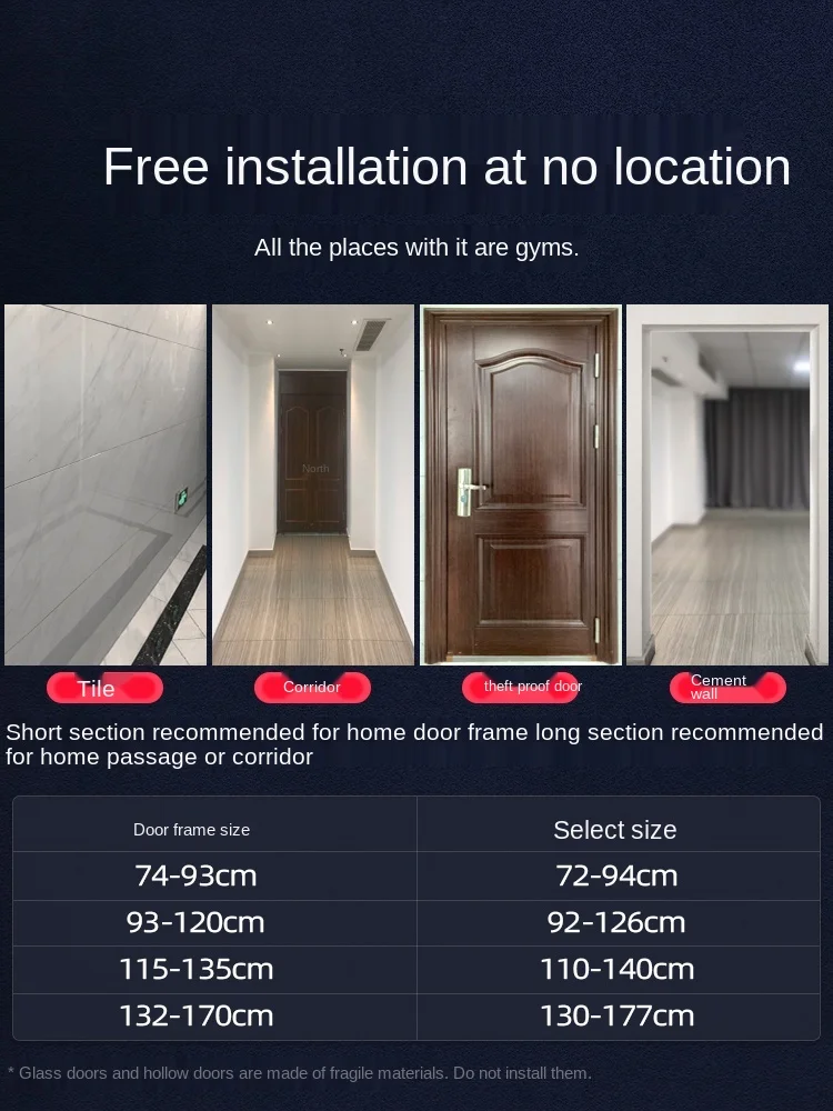 

CX Horizontal Bar Pull-up Punch-Free Stretch Ring Fitness Equipment