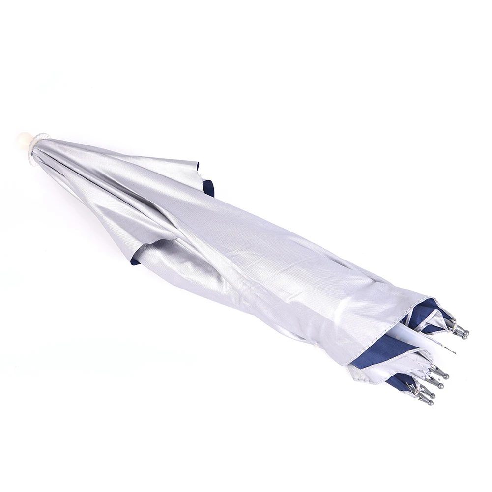 

25.5" Umbrella Hat Foldable Head Umbrella Hat Cap Hands-Free Sun Protection Umbrella For Hiking Camping Fishing Outdoor Sport