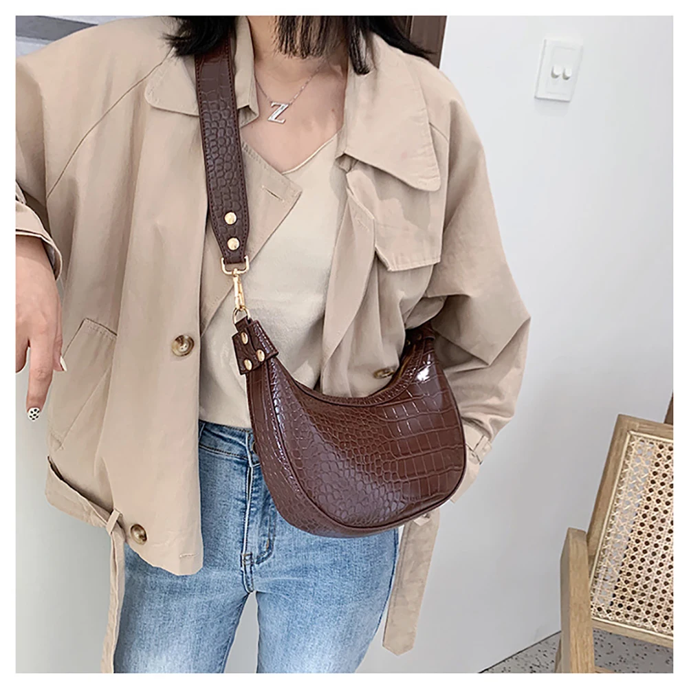 

Stone Pattern Retro PU Leather Crossbody Bags for Women Small Shoulder Messenger Bag Lady Phone Handbags Casual Purses