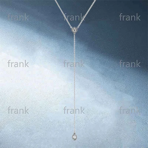 

398504C01 Geometric Shapes Drop Necklace