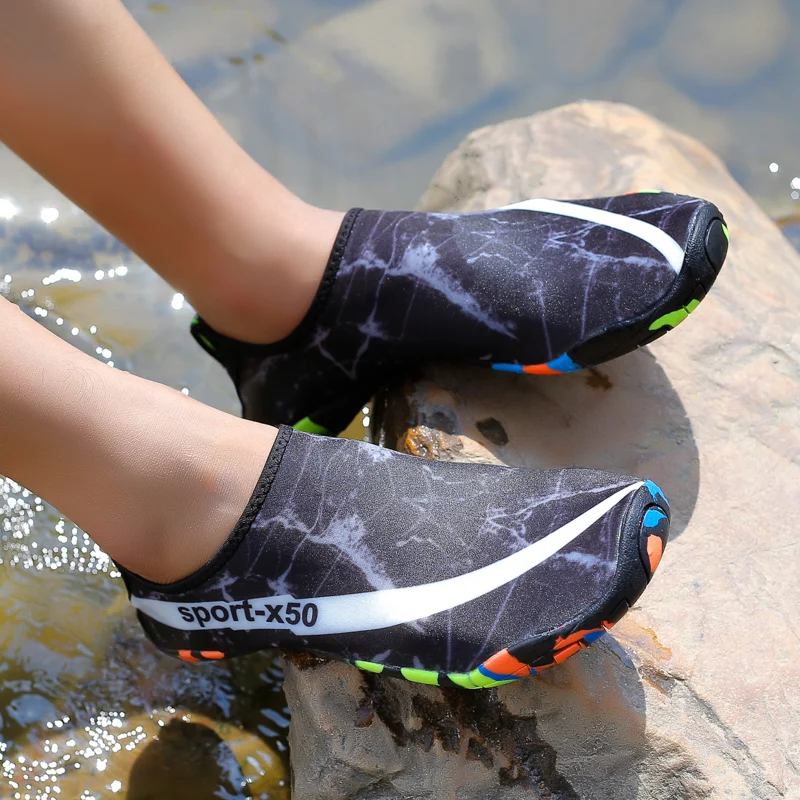 Water Shoes Big Size 35-47 Sneakers Women Swimming Quick-Drying Upstream Aqua Zapatos De Mujer For Beach Men | Спорт и развлечения