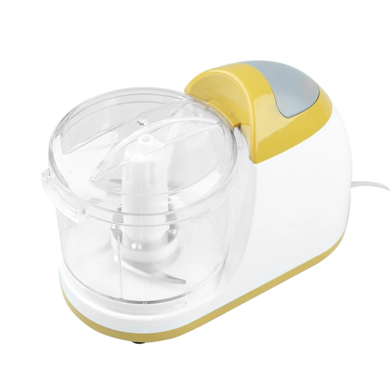 Kitchen Manual Food Processor Mixer Egg Blender Meat Grinder Vegetable Chopper Shredder Stainless Steel Blade Cutter(EU Plug) | Бытовая
