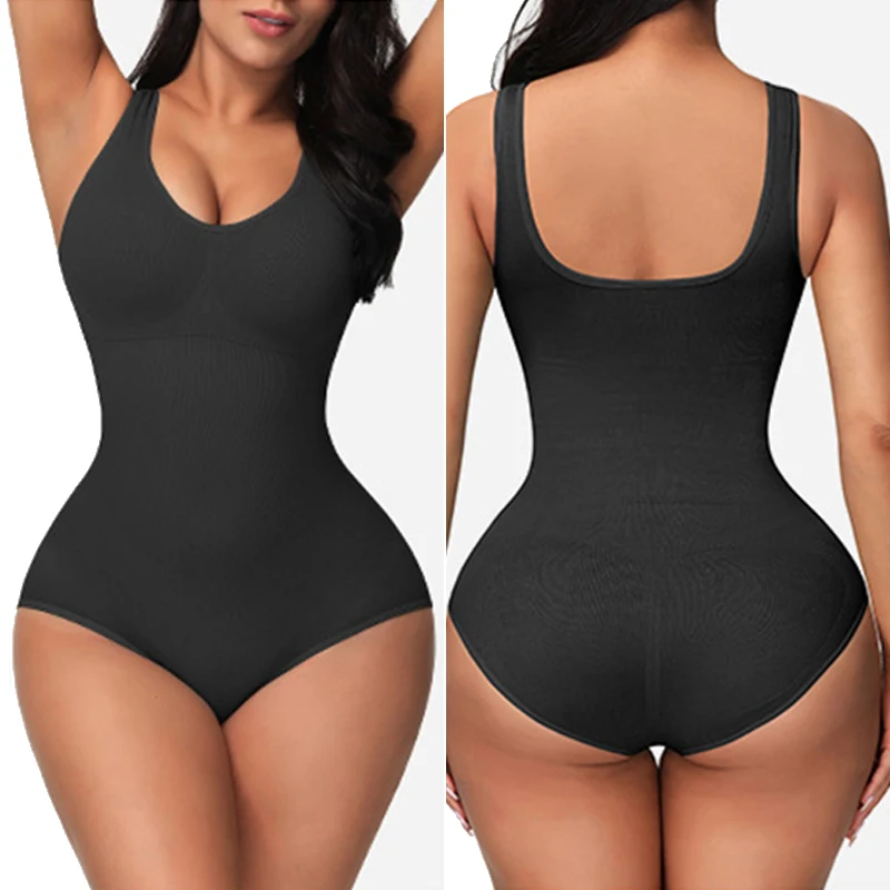 Body Shaper Underwear Women Fajas Seamless Slimming Waist Trainer Push Up Corset 3 Row Hooks Bodysuit Butt Lifter Shapewear