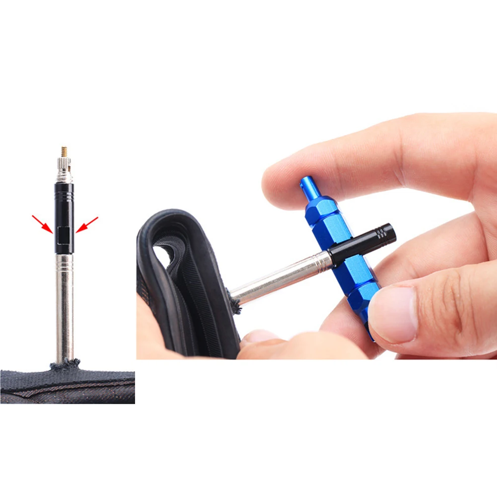 Велосипедный трубчатый клапан для ремонта шин инструменты удаления дорожного