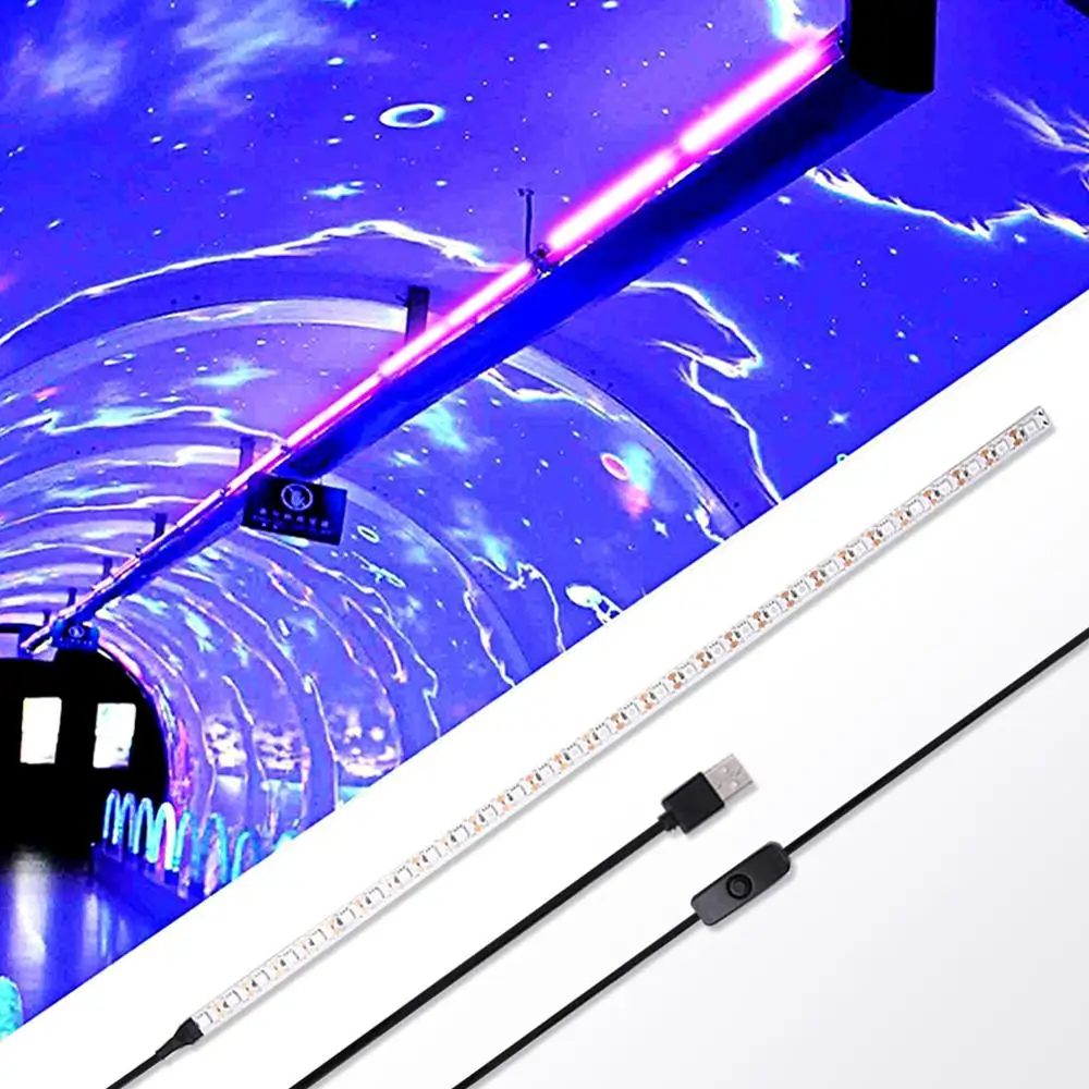 

Ultraviolet Disinfection Lamp Germicidal Light Strip USB Charging LED Sterilizer UVC Sterilizer Car Styling Descorating Light