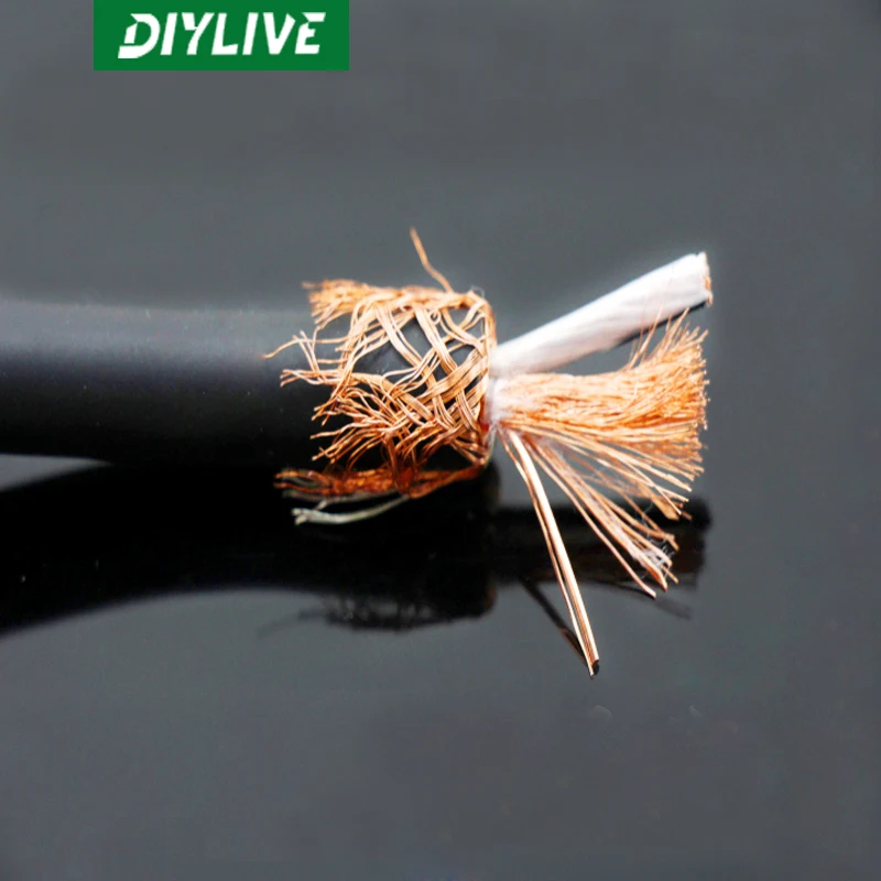 DIYLIVE MONSTER M1000I-cable de señal blindado de dos núcleos, cable de audio...
