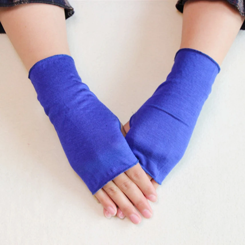 

Fingerless Gloves Motorcycle Gloves Thin Short Sunscreen UV Protection Gloves Mittens Driving Cycling Summer Hand Gloves