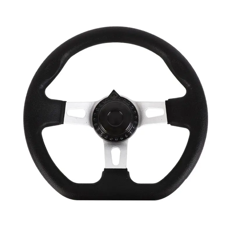 

110cc Go Kart Steering Wheel 270mm Universal For Go Kart Replacement Accessories PU Foam Steering Wheel Interior Vehicle With