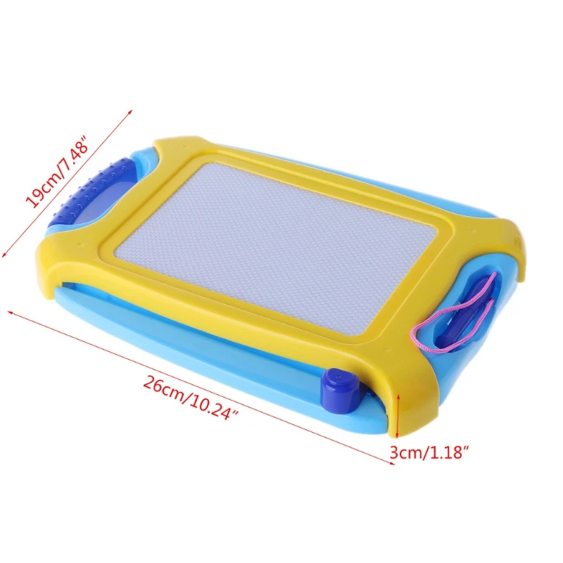 

Big 4 Colorful Magnetic Doodle Board Drawing Toys Kids Painting Education Toy