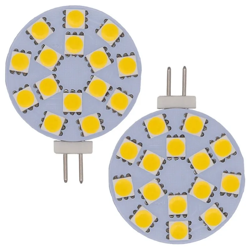 

10 шт. Точечный светильник 15 * 5050SMD 3 Вт 1 Вт G4 Светодиодная лампа “Кукуруза” светодиодная мини-лампа светодиодная лампа Высокая мощность 360 гр...