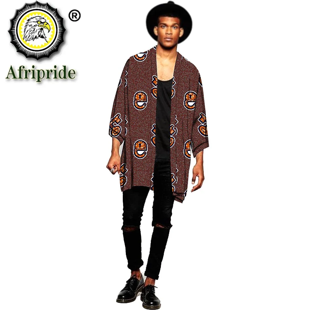 Африканская мужская одежда 2020 Дашики топы из Анкары пальто с принтом куртки