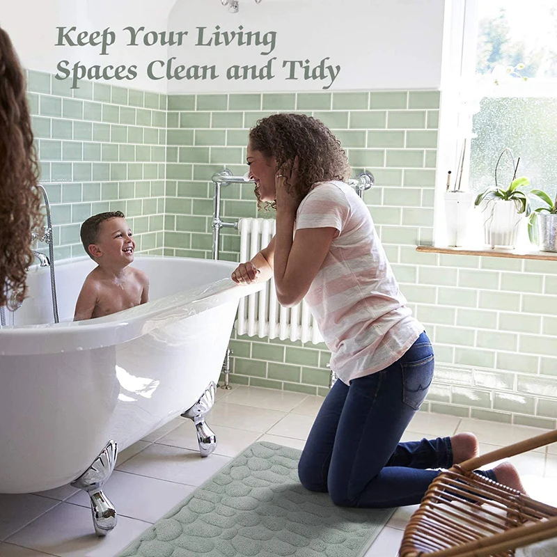 Толстый коврик для ванной водовпитывающий туалета из пены с эффектом памяти