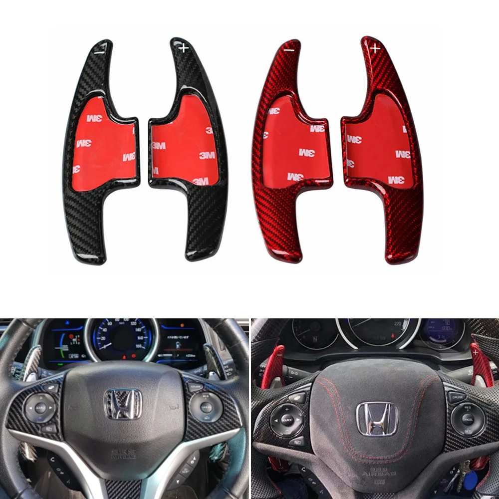 Расширительное весло из углеродного волокна для Honda Civic Fit Jazz VEZEL 2017 2018 весла руля