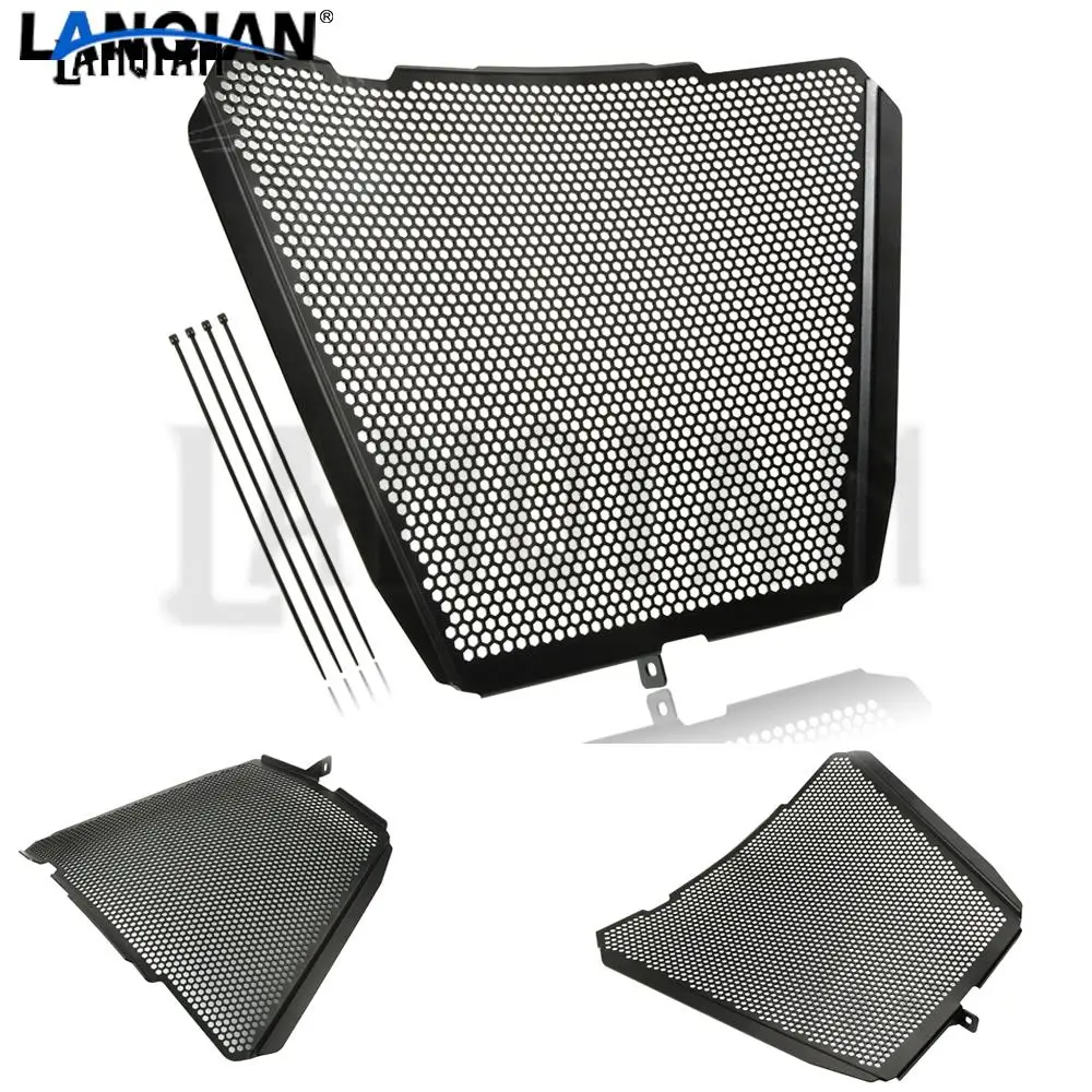 Защита радиатора мотоцикла решетка протектор из нержавеющей стали для Honda