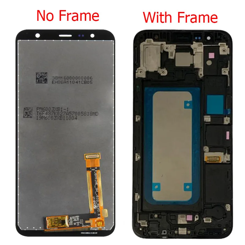 Оригинальный J6 Plus LCD для Samsung Galaxy J4 2018 + дисплей с рамкой 6 0 &quotSM J610F J415 J415F J410