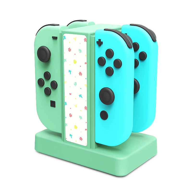 

4 in 1 Charger Stand Holder For Nintendo Switch NS Joy-Con Controller Charging Dock Station For Nintendo Switch Game Accessories