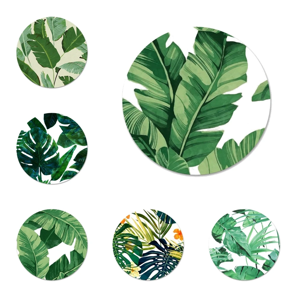 Банан плантан листьев растений значок брошь заколка аксессуары для одежды