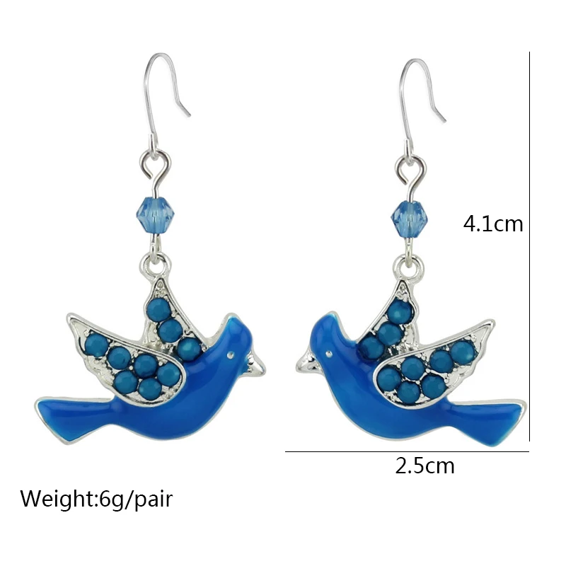 Новинка лидер продаж модные женские серьги PrinSis с красной розовой синей зеленой