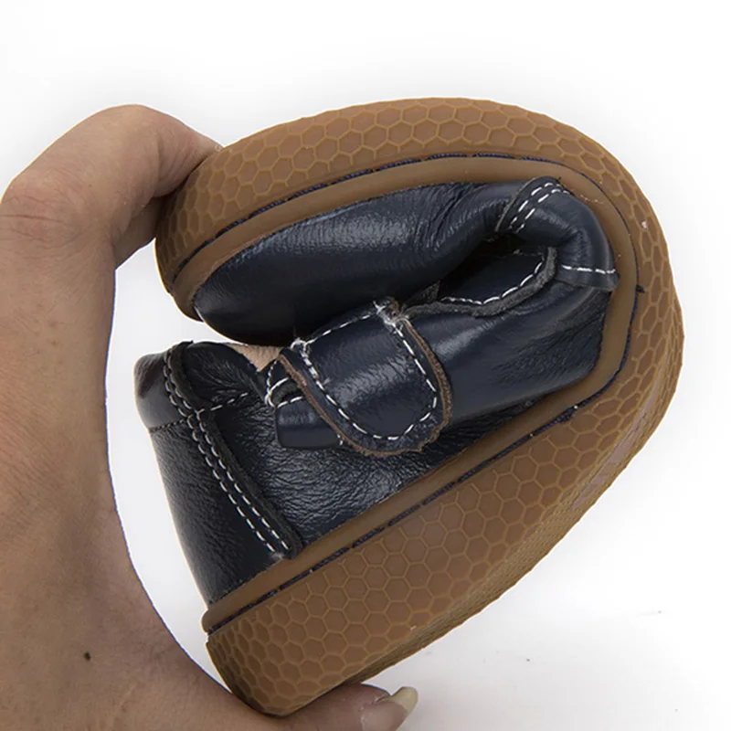 Новинка детская Свадебная обувь из натуральной кожи для мальчиков повседневная
