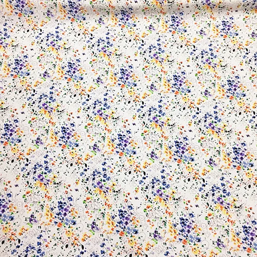 Красочные пятна и Листья печати 100% чистый шелк креп де chine ткани SCDC694|crepe de fabric|silk