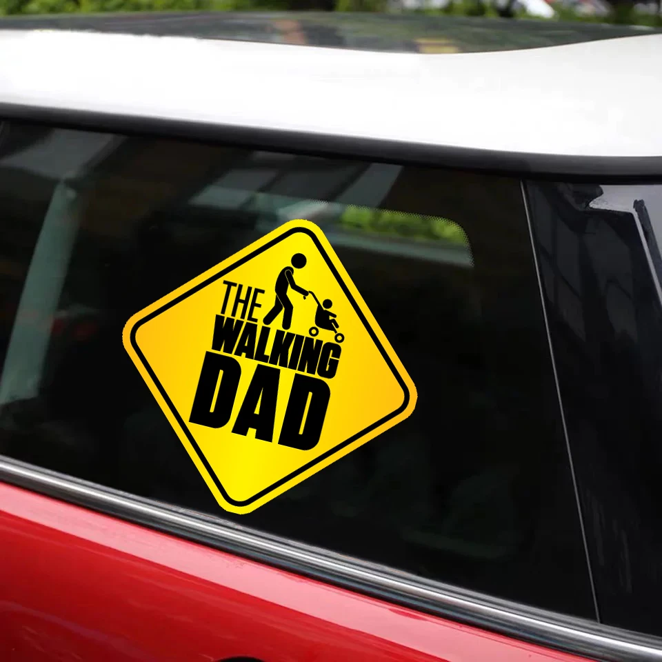 

OFK Car Stickers, Motorcycle Decals Pour Papa Qui Marchedecorative Accessories,to Cover Scratches Waterproof PVC.