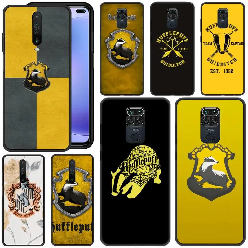 

Hufflepuff Phone Case For Redmi 5 6 Plus K 7 8 9 20 30 X A Pro Note 4 5 6 7 8 9 S X A Phone Cover Coque